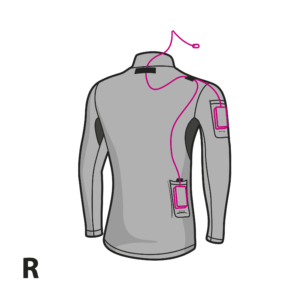 2 pockets - right side